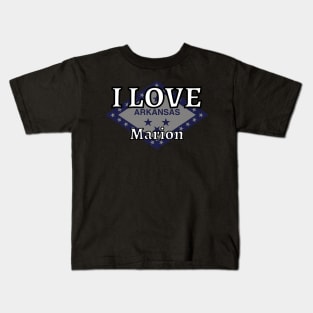 I LOVE Marion | Arkensas County Kids T-Shirt